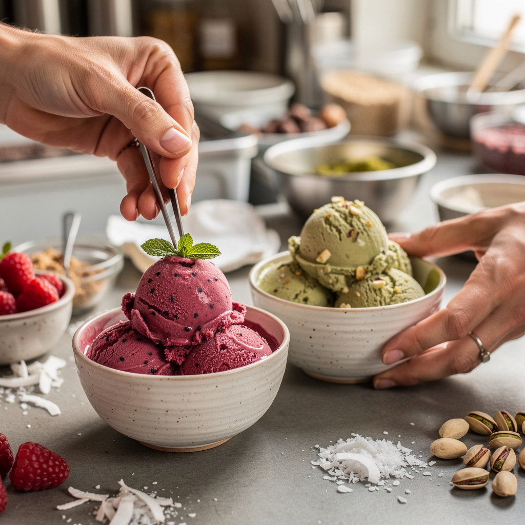 Haas's Fine Ice Cream - Proudly Serving McConnell's dairy-free ice cream options available Fridays and Saturdays in Santa Barbara